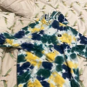 Vans- tie dye hoodie never worn